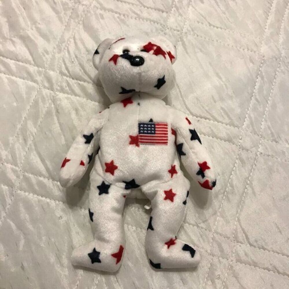 TY Beanie Baby - Glory Bear‎ (8.5 inch)